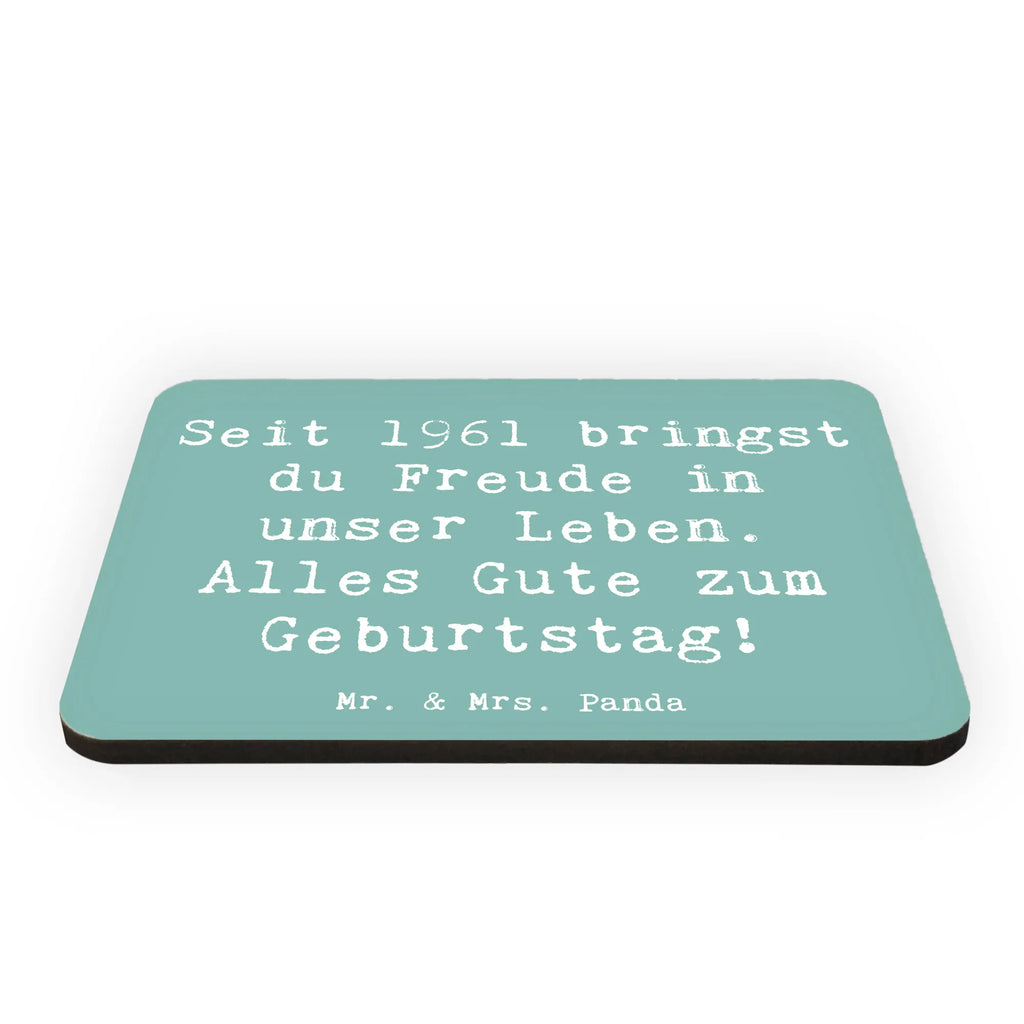 Magnet Spruch 1961 Geburtstag Whiteboard Magnet, Souvenir Magnet, Kühlschrankmagnet, Motivmagnete, Pinnwandmagnet, Notiz Magnet, Dekomagnet, Kühlschrank Dekoration, Geburtstag, Geburtstagsgeschenk, Geschenk