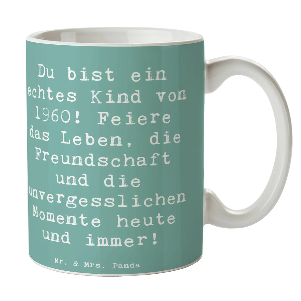 Tasse Spruch 1960 Geburtstag Kind Kaffeetasse, Tasse, Bürotasse, Porzellantasse, Tasse mit Motiven, Teetasse, Geschenktasse, Tasse mit Zitaten, Keramiktasse, Geburtstag, Geburtstagsgeschenk, Geschenk