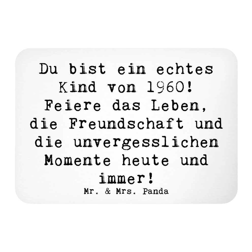 Magnet Saying Du bist ein echtes Kind von 1960! Feiere das Leben, die Freundschaft und die unvergesslichen Momente heute und immer! Souvenir Magnet, Dekomagnet, Kühlschrank Dekoration, Notiz Magnet, Whiteboard Magnet, Kühlschrankmagnet, Motivmagnete, Pinnwandmagnet, Geburtstag, Geburtstagsgeschenk, Geschenk