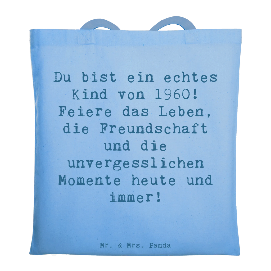 Tote bag Saying Du bist ein echtes Kind von 1960! Feiere das Leben, die Freundschaft und die unvergesslichen Momente heute und immer! Beuteltasche, Jutebeutel, Badetasche, Tasche, Jutetasche, Laptoptasche, Schultertasche, Einkaufstüte, Einkaufstasche, Tragetasche, Stofftasche, Stoffbeutel, Strandtasche, Shopper, Beutel, Umhängetasche, Geburtstag, Geburtstagsgeschenk, Geschenk