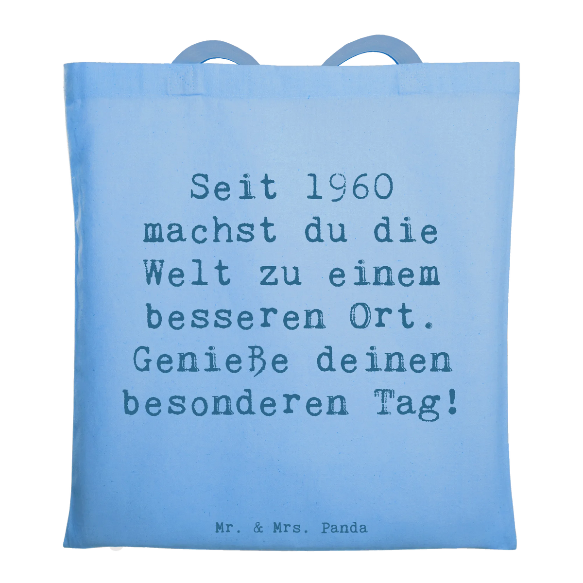 Tragetasche Spruch 1960 Geburtstag