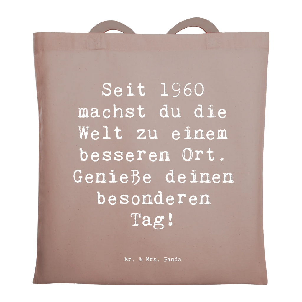 Tragetasche Spruch 1960 Geburtstag Stoffbeutel, Umhängetasche, Beutel, Einkaufstüte, Jutebeutel, Tragetasche, Beuteltasche, Jutetasche, Shopper, Badetasche, Strandtasche, Schultertasche, Stofftasche, Einkaufstasche, Tasche, Laptoptasche, Geburtstag, Geburtstagsgeschenk, Geschenk