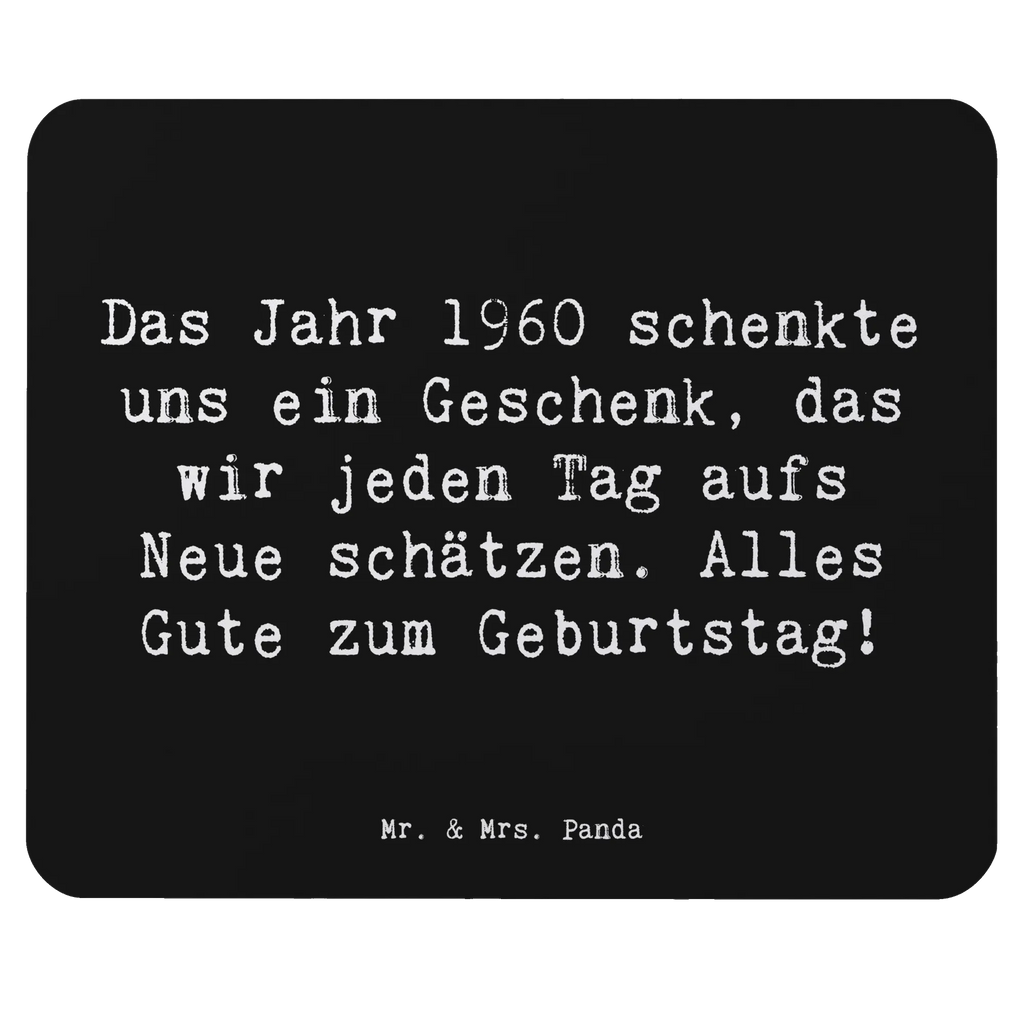 Mouse mat Saying Das Jahr 1960 schenkte uns ein Geschenk, das wir jeden Tag aufs Neue schätzen. Alles Gute zum Geburtstag! Arbeitszimmer, Designer Mauspad, Mousepad, Computer zubehör, Mauspad, Büroausstattung, Einzigartiges Mauspad, PC Zubehör, Mausunterlage, Mauspad Büro, Geburtstag, Geburtstagsgeschenk, Geschenk