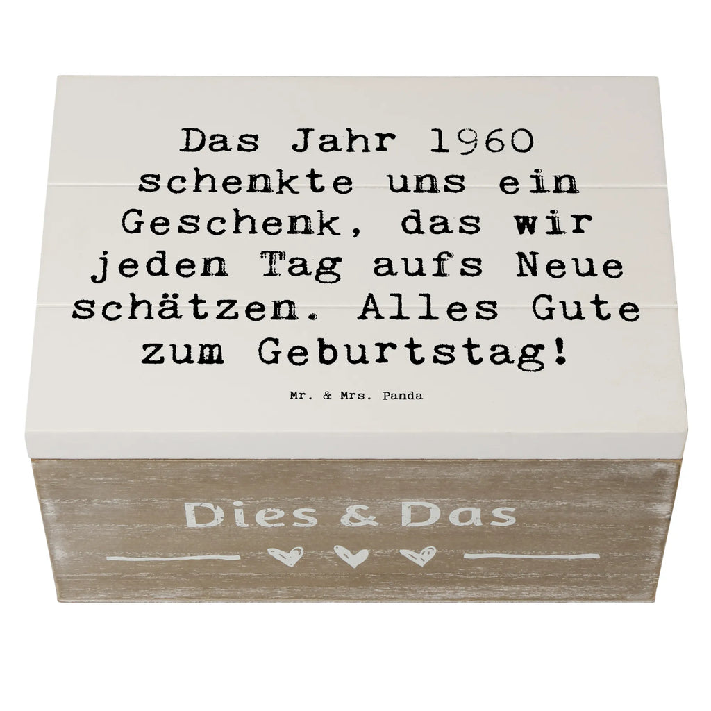 Holzkiste Spruch 1960 Geburtstag Kiste, Schatzkiste, Erinnerungskiste, Erinnerungsbox, Truhe, Geschenkbox, Holzkiste, Aufbewahrungsbox, Schatulle, Geschenkdose, Dekokiste, XXL, Geburtstag, Geburtstagsgeschenk, Geschenk