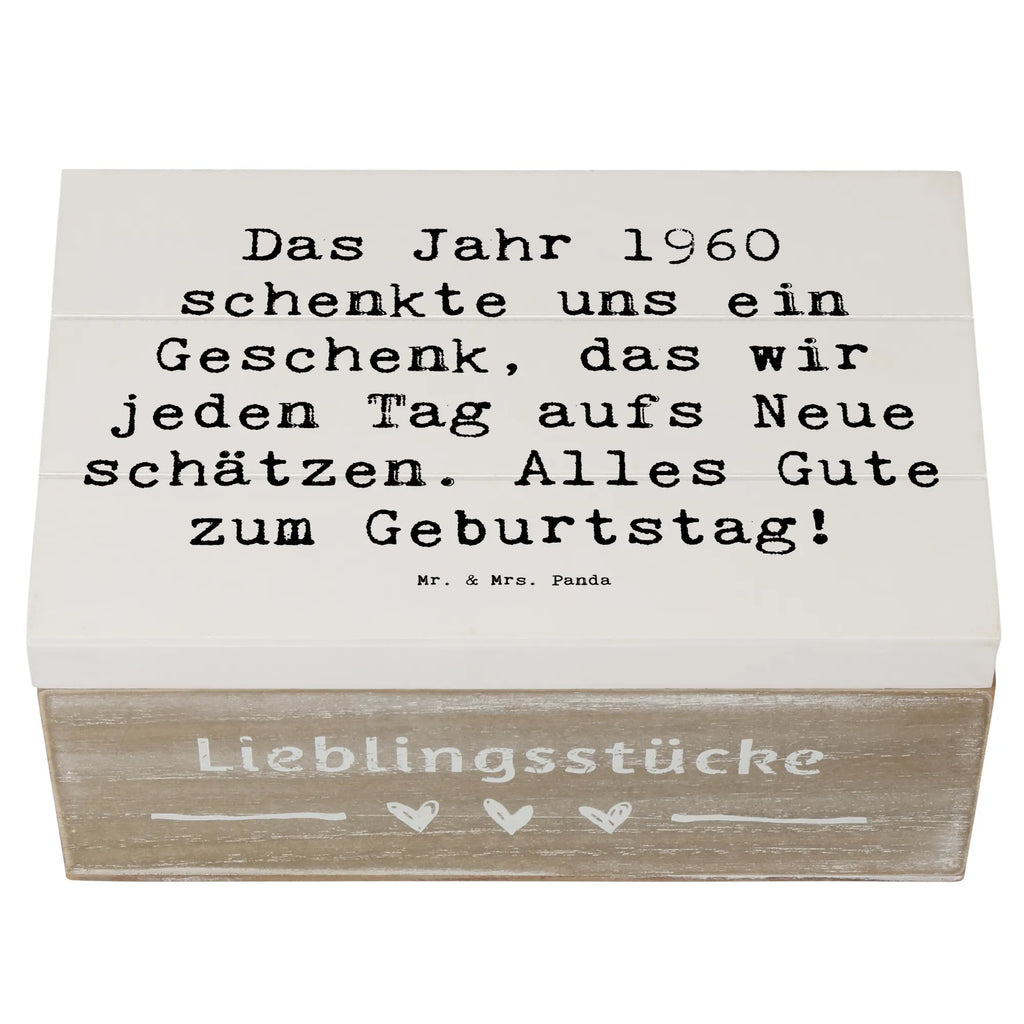 Holzkiste Spruch 1960 Geburtstag Kiste, Schatzkiste, Erinnerungskiste, Erinnerungsbox, Truhe, Geschenkbox, Holzkiste, Aufbewahrungsbox, Schatulle, Geschenkdose, Dekokiste, XXL, Geburtstag, Geburtstagsgeschenk, Geschenk