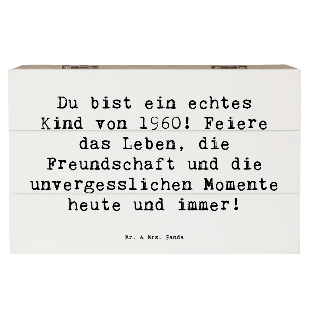 Holzkiste Spruch 1960 Geburtstag Kind Aufbewahrungsbox, Truhe, Schatulle, Holzkiste, XXL, Erinnerungskiste, Dekokiste, Geschenkbox, Erinnerungsbox, Schatzkiste, Kiste, Geschenkdose, Geburtstag, Geburtstagsgeschenk, Geschenk