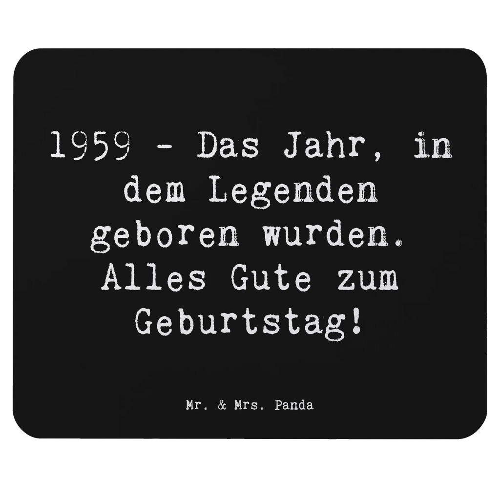 Mouse mat Saying 1959 - Das Jahr, in dem Legenden geboren wurden. Alles Gute zum Geburtstag! Mausunterlage, PC Zubehör, Mauspad Büro, Mousepad, Mauspad, Büroausstattung, Arbeitszimmer, Einzigartiges Mauspad, Designer Mauspad, Computer zubehör, Geburtstag, Geburtstagsgeschenk, Geschenk