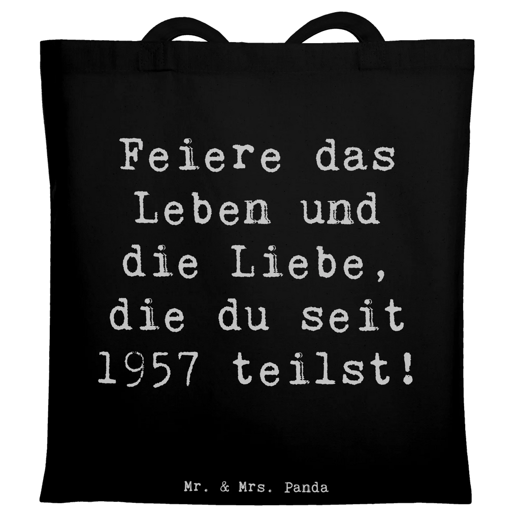 Tragetasche Spruch 1957 Geburtstag feiern Beutel, Einkaufstasche, Umhängetasche, Strandtasche, Schultertasche, Stoffbeutel, Stofftasche, Beuteltasche, Tragetasche, Jutetasche, Jutebeutel, Shopper, Einkaufstüte, Laptoptasche, Badetasche, Tasche, Geburtstag, Geburtstagsgeschenk, Geschenk