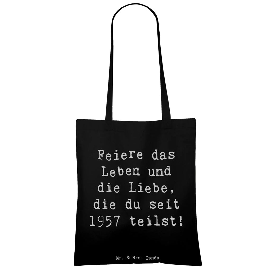 Tragetasche Spruch 1957 Geburtstag feiern Beutel, Einkaufstasche, Umhängetasche, Strandtasche, Schultertasche, Stoffbeutel, Stofftasche, Beuteltasche, Tragetasche, Jutetasche, Jutebeutel, Shopper, Einkaufstüte, Laptoptasche, Badetasche, Tasche, Geburtstag, Geburtstagsgeschenk, Geschenk