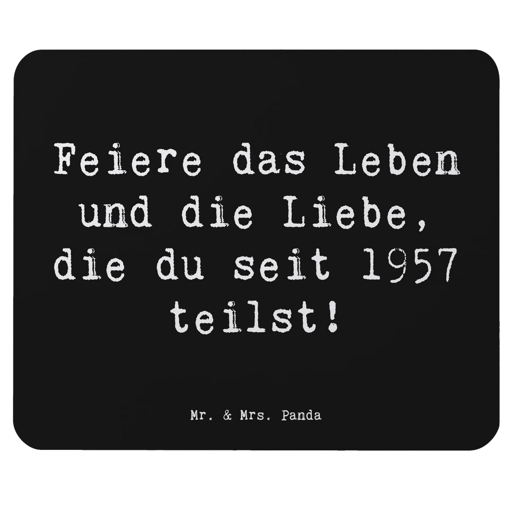 Mouse mat Saying Feiere das Leben und die Liebe, die du seit 1957 teilst! Einzigartiges Mauspad, Computer zubehör, Designer Mauspad, Arbeitszimmer, PC Zubehör, Mauspad, Mauspad Büro, Mausunterlage, Mousepad, Büroausstattung, Geburtstag, Geburtstagsgeschenk, Geschenk
