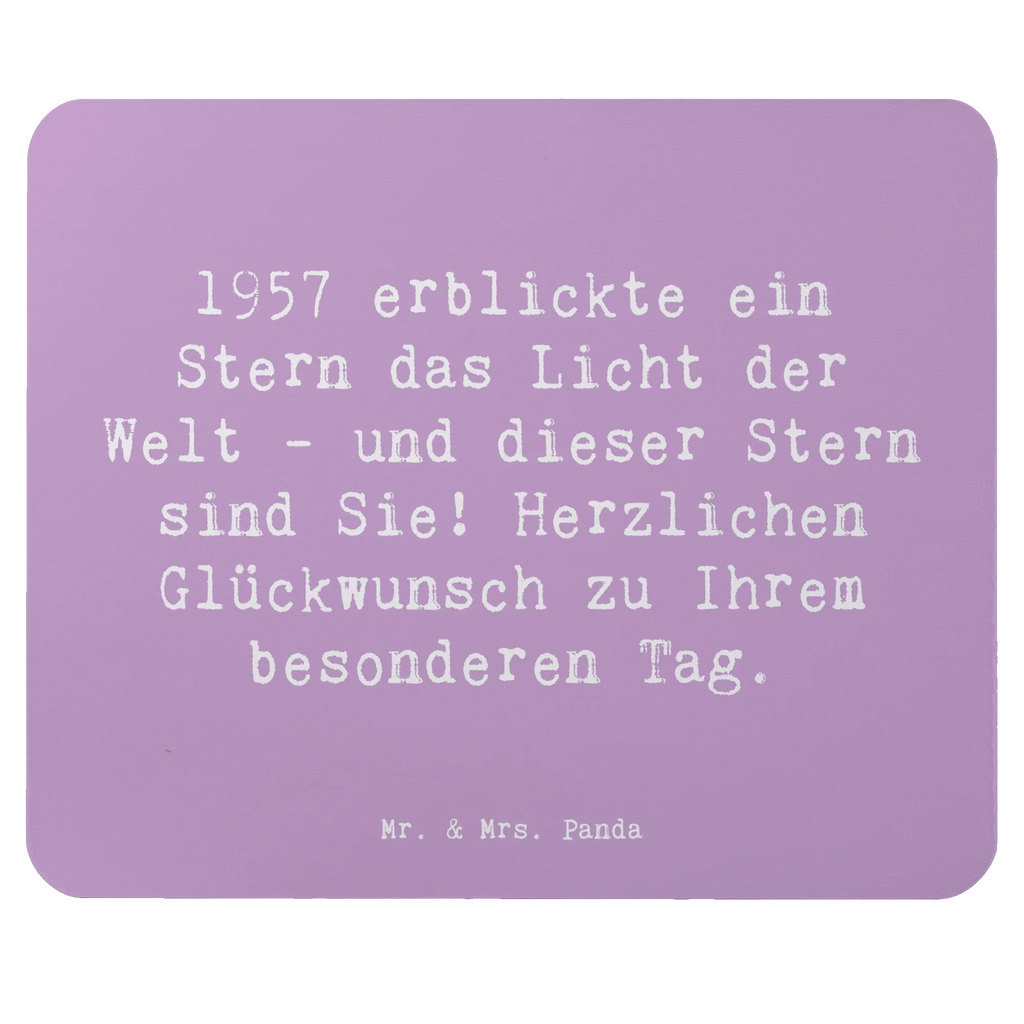 Mouse mat Saying 1957 erblickte ein Stern das Licht der Welt - und dieser Stern sind Sie! Herzlichen Glückwunsch zu Ihrem besonderen Tag. Mousepad, Mausunterlage, Mauspad, Mauspad Büro, Arbeitszimmer, PC Zubehör, Computer zubehör, Büroausstattung, Einzigartiges Mauspad, Designer Mauspad, Geburtstag, Geburtstagsgeschenk, Geschenk