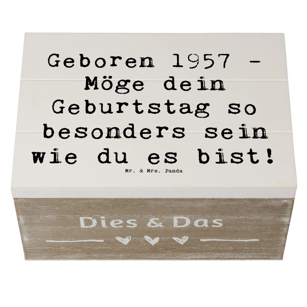 Holzkiste Spruch 1957 Geburtstag XXL, Truhe, Aufbewahrungsbox, Holzkiste, Erinnerungskiste, Geschenkdose, Kiste, Erinnerungsbox, Geschenkbox, Dekokiste, Schatzkiste, Schatulle, Geburtstag, Geburtstagsgeschenk, Geschenk