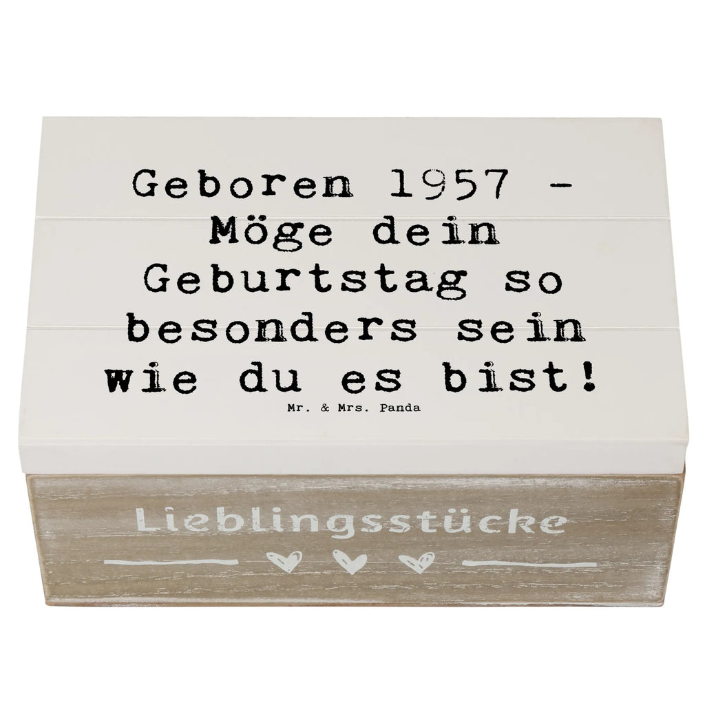 Holzkiste Spruch 1957 Geburtstag XXL, Truhe, Aufbewahrungsbox, Holzkiste, Erinnerungskiste, Geschenkdose, Kiste, Erinnerungsbox, Geschenkbox, Dekokiste, Schatzkiste, Schatulle, Geburtstag, Geburtstagsgeschenk, Geschenk