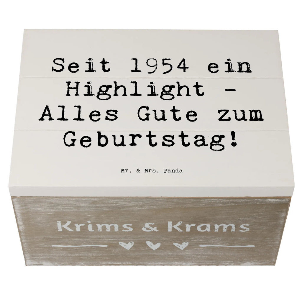 Holzkiste Spruch 1954 Geburtstag XXL, Erinnerungskiste, Geschenkbox, Kiste, Geschenkdose, Dekokiste, Aufbewahrungsbox, Truhe, Erinnerungsbox, Holzkiste, Schatzkiste, Schatulle, Geburtstag, Geburtstagsgeschenk, Geschenk