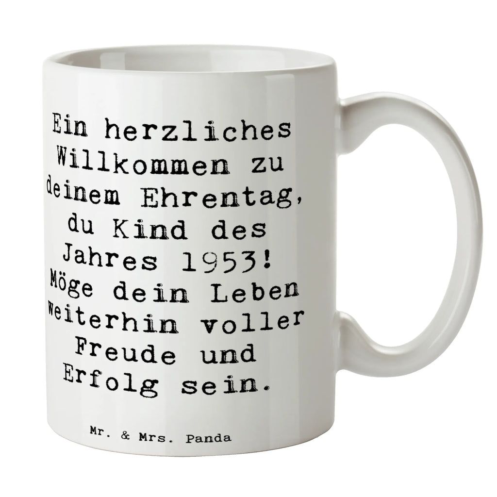 Tasse Spruch 1953 Geburtstag Geschenktasse, Tasse mit Motiven, Teetasse, Porzellantasse, Tasse mit Zitaten, Tasse, Bürotasse, Kaffeetasse, Keramiktasse, Geburtstag, Geburtstagsgeschenk, Geschenk