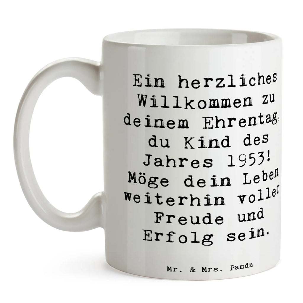 Tasse Spruch 1953 Geburtstag Geschenktasse, Tasse mit Motiven, Teetasse, Porzellantasse, Tasse mit Zitaten, Tasse, Bürotasse, Kaffeetasse, Keramiktasse, Geburtstag, Geburtstagsgeschenk, Geschenk