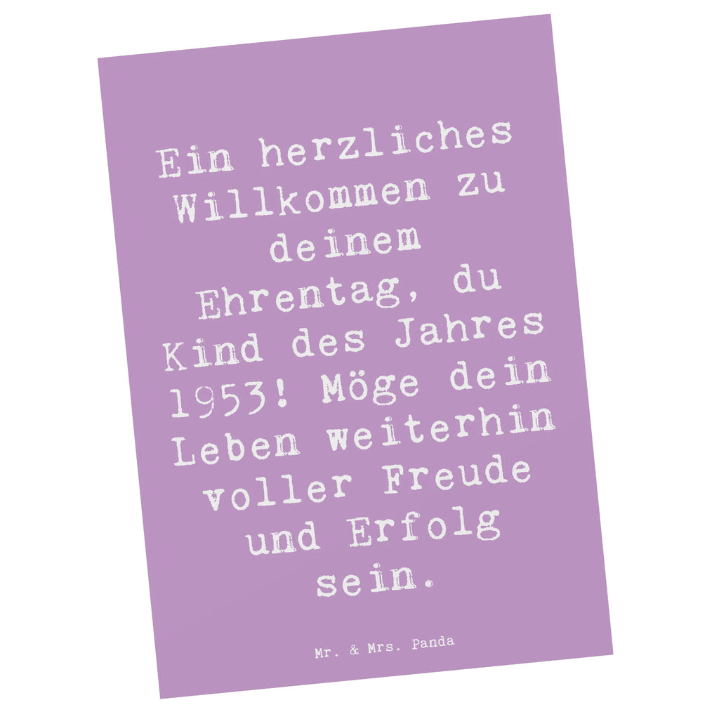 Postcard Saying Ein herzliches Willkommen zu deinem Ehrentag, du Kind des Jahres 1953! Möge dein Leben weiterhin voller Freude und Erfolg sein. Dankeskarte, Karte, Einladungskarten Geburtstag, Einladungskarte, Grußkarte, Ansichtskarte, Postkarte, Geburtstagskarte, Geschenkkarte, Ansichtskarten, Einladung, Einladung Geburtstag, Geburtstag, Geburtstagsgeschenk, Geschenk
