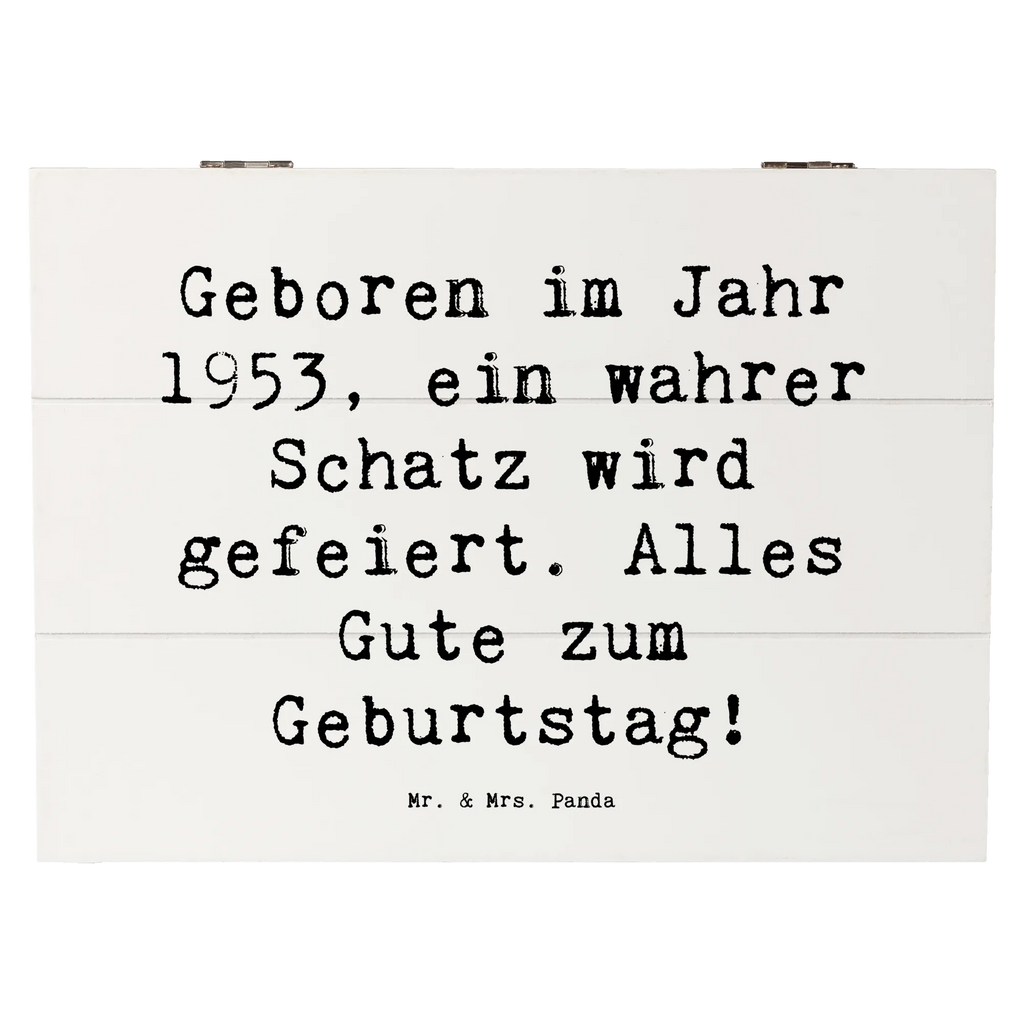 Holzkiste Spruch 1953 Geburtstag Schatz Schatzkiste, Erinnerungsbox, Truhe, Schatulle, Dekokiste, Geschenkdose, Kiste, Geschenkbox, Erinnerungskiste, XXL, Aufbewahrungsbox, Holzkiste, Geburtstag, Geburtstagsgeschenk, Geschenk