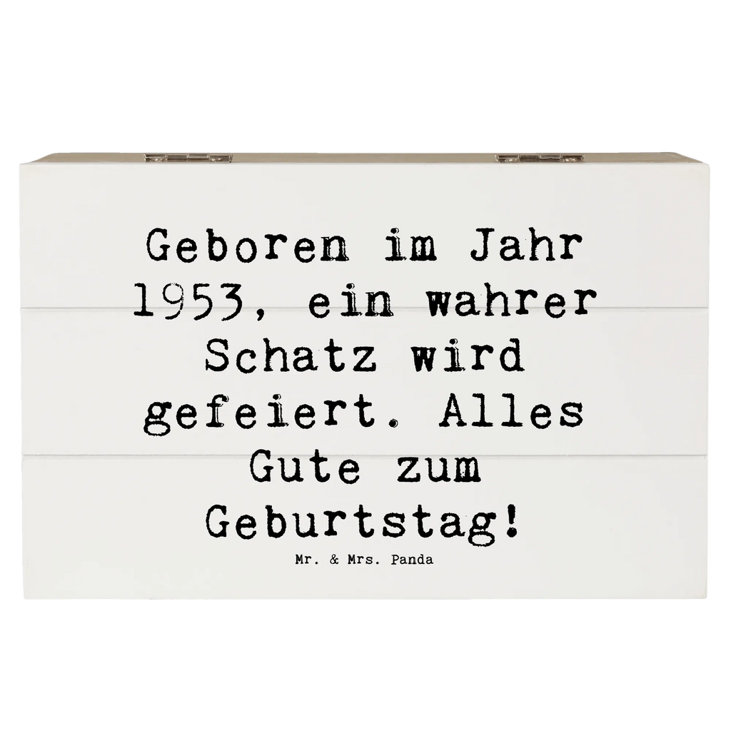 Holzkiste Spruch 1953 Geburtstag Schatz Schatzkiste, Erinnerungsbox, Truhe, Schatulle, Dekokiste, Geschenkdose, Kiste, Geschenkbox, Erinnerungskiste, XXL, Aufbewahrungsbox, Holzkiste, Geburtstag, Geburtstagsgeschenk, Geschenk