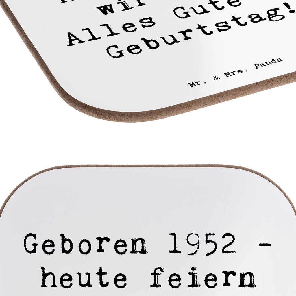 Square coaster Saying Geboren 1952 - heute feiern wir dich! Alles Gute zum Geburtstag! Tassen Untersetzer, Glasuntersetzer, Holzuntersetzer, Untersetzer Gläser, Untersetzer aus Holz, Korkuntersetzer, Bierdeckel, Getränkeuntersetzer, Untersetzer Design, Untersetzer Holz, Untersetzer für Gläser, Untersetzer, Geburtstag, Geburtstagsgeschenk, Geschenk