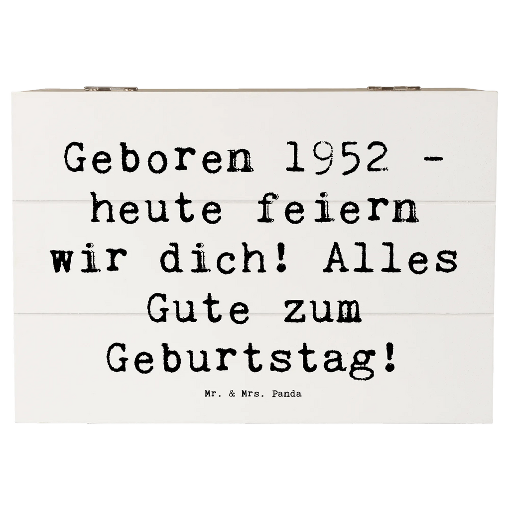Holzkiste Spruch 1952 Geburtstag Erinnerungskiste, Schatulle, Geschenkbox, Truhe, Kiste, Holzkiste, Erinnerungsbox, Aufbewahrungsbox, Schatzkiste, Dekokiste, Geschenkdose, XXL, Geburtstag, Geburtstagsgeschenk, Geschenk