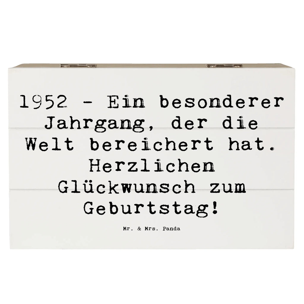 Holzkiste Spruch 1952 Geburtstag Erinnerungskiste, Holzkiste, Geschenkbox, Schatzkiste, Geschenkdose, Erinnerungsbox, Kiste, Truhe, Dekokiste, Schatulle, Aufbewahrungsbox, XXL, Geburtstag, Geburtstagsgeschenk, Geschenk