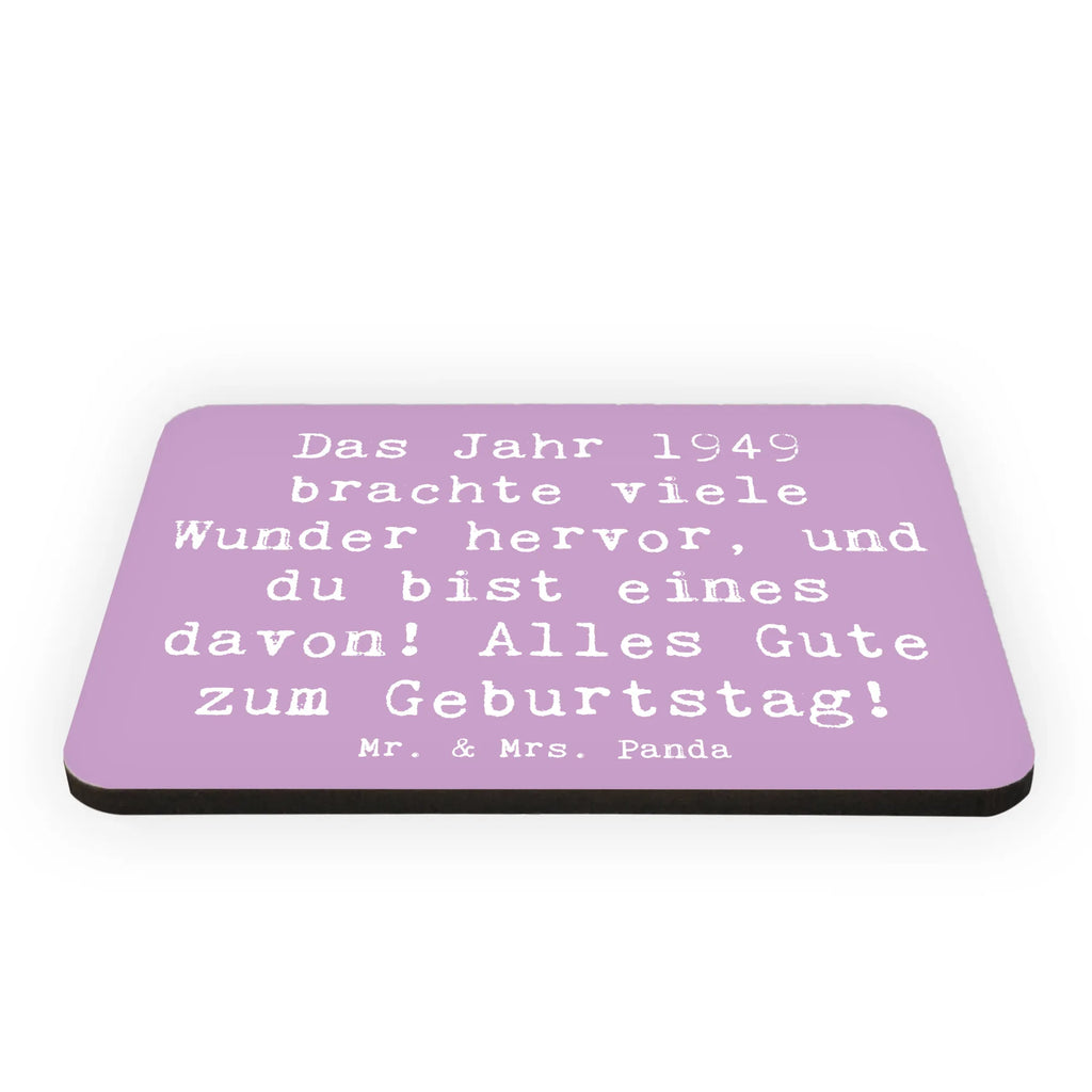 Magnet Spruch 1949 Geburtstag Wunder Motivmagnete, Souvenir Magnet, Notiz Magnet, Kühlschrankmagnet, Whiteboard Magnet, Pinnwandmagnet, Kühlschrank Dekoration, Dekomagnet, Geburtstag, Geburtstagsgeschenk, Geschenk