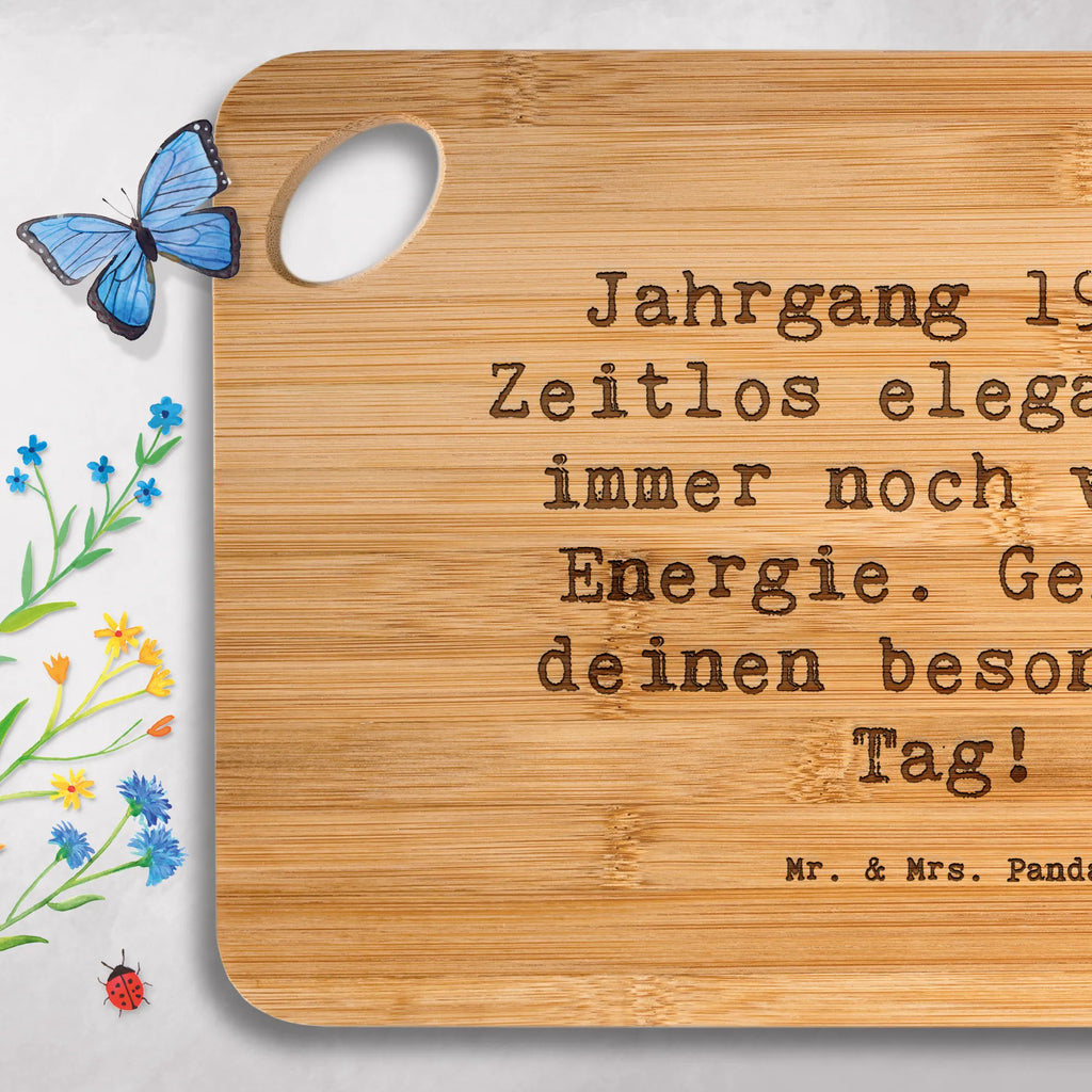 Bambus - deska do krojenia Przysłowie Jahrgang 1949 - Zeitlos elegant und immer noch voller Energie. Genieße deinen besonderen Tag! Urodziny, prezent urodzinowy, prezent