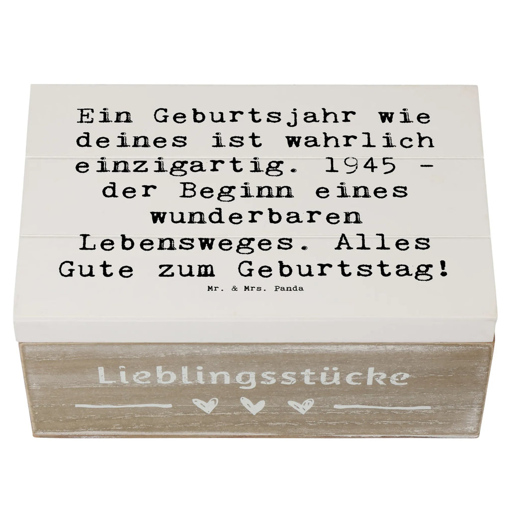 Wooden chest Saying Ein Geburtsjahr wie deines ist wahrlich einzigartig. 1945 - der Beginn eines wunderbaren Lebensweges. Alles Gute zum Geburtstag! holzschatulle, aufbewahrungstruhe, kiste holz, Box aus Holz, aufbewahrungsboxen, box holz, Holz Aufbewahrungsbox, Aufbewahrungsbox aus Holz, Holztruhe, holzkästchen, Aufbewahrungsbox, holztruhen, Holzboxen, Aufbewahrungsbox Holz, Holzkiste, Aufbewahrungskiste, Holzbox, aufbewahrungskisten, holzschachtel, Holzkiste mit Deckel, aufbewahrungskiste mit deckel, truhe holz, Holzbox mit Deckel, Holzkisten, Schatulle, Geburtstag, Geburtstagsgeschenk, Geschenk