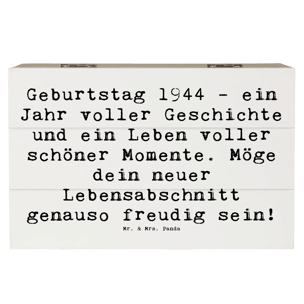 Holzkiste Spruch 1944 Geburtstag Kiste, Schatzkiste, Geschenkbox, XXL, Truhe, Aufbewahrungsbox, Geschenkdose, Erinnerungskiste, Erinnerungsbox, Holzkiste, Schatulle, Dekokiste, Geburtstag, Geburtstagsgeschenk, Geschenk