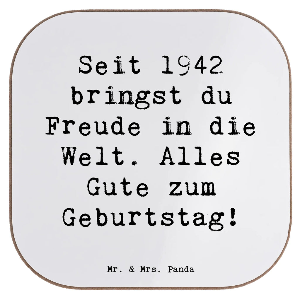 Square coaster Saying Seit 1942 bringst du Freude in die Welt. Alles Gute zum Geburtstag! Untersetzer Gläser, Holzuntersetzer, Untersetzer Holz, Untersetzer Design, Getränkeuntersetzer, Untersetzer für Gläser, Bierdeckel, Tassen Untersetzer, Glasuntersetzer, Untersetzer aus Holz, Korkuntersetzer, Untersetzer, Geburtstag, Geburtstagsgeschenk, Geschenk