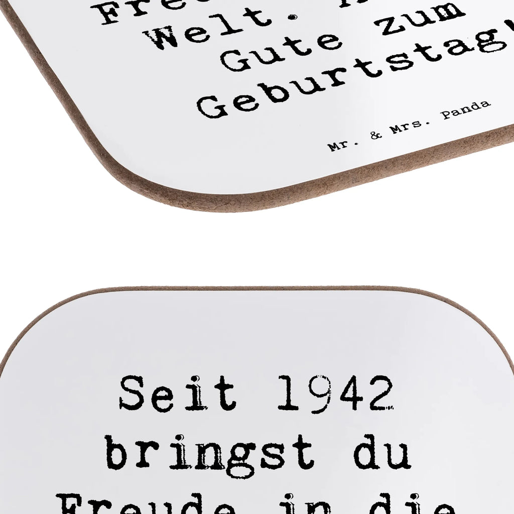 Square coaster Saying Seit 1942 bringst du Freude in die Welt. Alles Gute zum Geburtstag! Untersetzer Gläser, Holzuntersetzer, Untersetzer Holz, Untersetzer Design, Getränkeuntersetzer, Untersetzer für Gläser, Bierdeckel, Tassen Untersetzer, Glasuntersetzer, Untersetzer aus Holz, Korkuntersetzer, Untersetzer, Geburtstag, Geburtstagsgeschenk, Geschenk