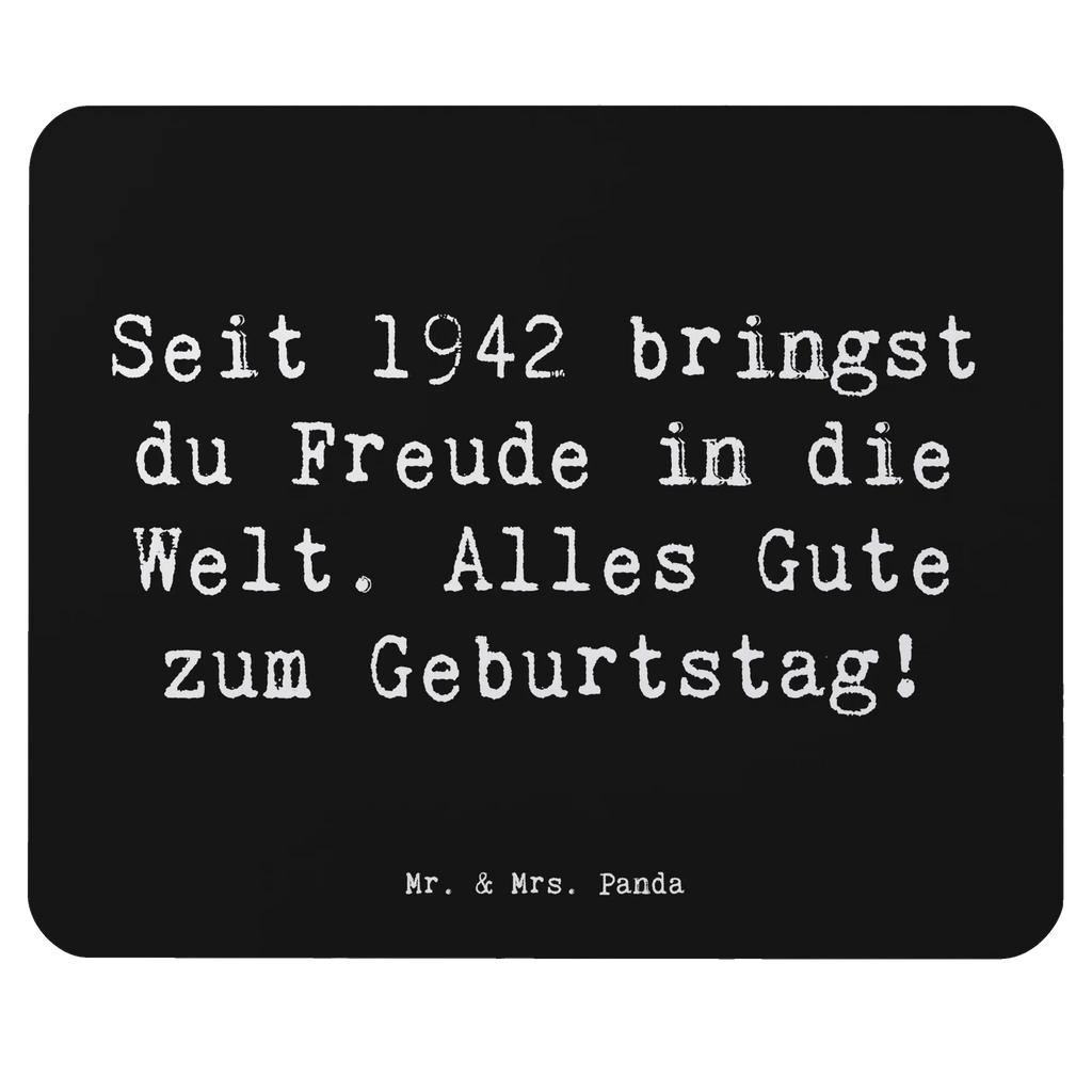 Mauspad Spruch 1942 Geburtstag Freude Mausunterlage, Mauspad, Computer zubehör, Mousepad, Büroausstattung, Einzigartiges Mauspad, Mauspad Büro, Arbeitszimmer, PC Zubehör, Designer Mauspad, Geburtstag, Geburtstagsgeschenk, Geschenk