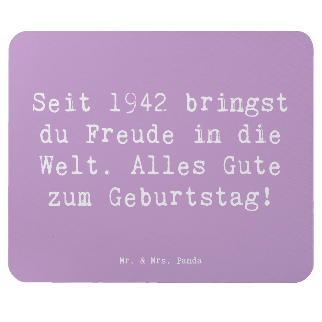 Mauspad Spruch 1942 Geburtstag Freude Mausunterlage, Mauspad, Computer zubehör, Mousepad, Büroausstattung, Einzigartiges Mauspad, Mauspad Büro, Arbeitszimmer, PC Zubehör, Designer Mauspad, Geburtstag, Geburtstagsgeschenk, Geschenk