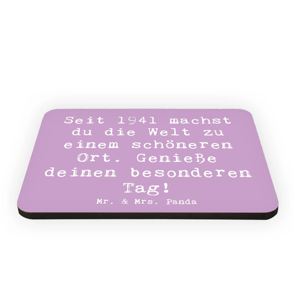 Magnet Spruch 1941 Geburtstag Dekomagnet, Motivmagnete, Notiz Magnet, Pinnwandmagnet, Whiteboard Magnet, Kühlschrankmagnet, Kühlschrank Dekoration, Souvenir Magnet, Geburtstag, Geburtstagsgeschenk, Geschenk