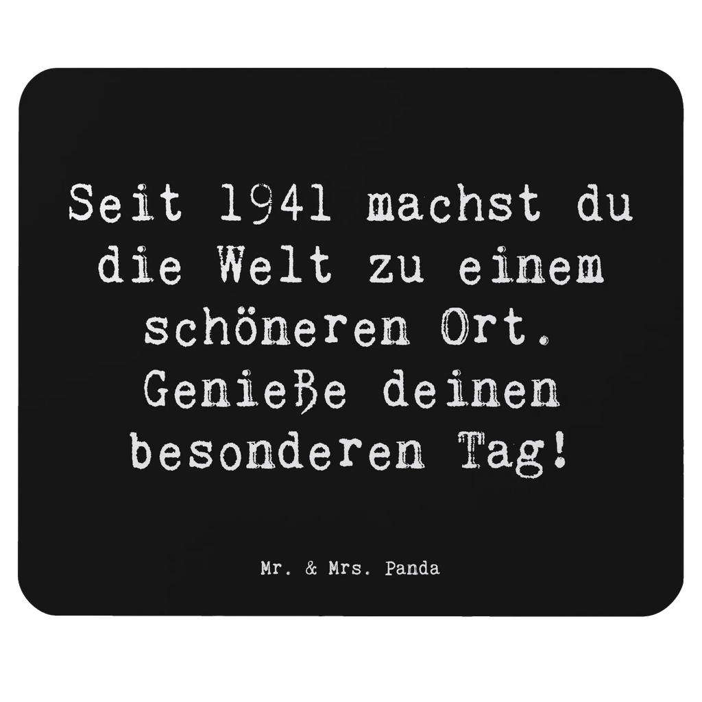 Mauspad Spruch 1941 Geburtstag PC Zubehör, Büroausstattung, Einzigartiges Mauspad, Mauspad Büro, Arbeitszimmer, Computer zubehör, Designer Mauspad, Mausunterlage, Mousepad, Mauspad, Geburtstag, Geburtstagsgeschenk, Geschenk