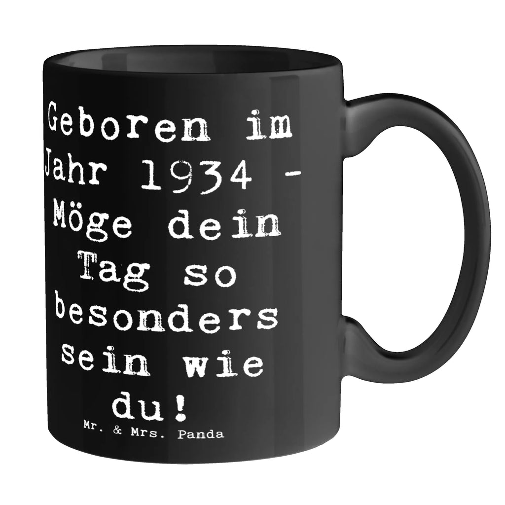 Tasse 1934 Geburtstag Geschenktasse, Porzellantasse, Bürotasse, Teetasse, Tasse, Keramiktasse, Kaffeetasse, Tasse mit Zitaten, Tasse mit Motiven, Geburtstag, Geburtstagsgeschenk, Geschenk