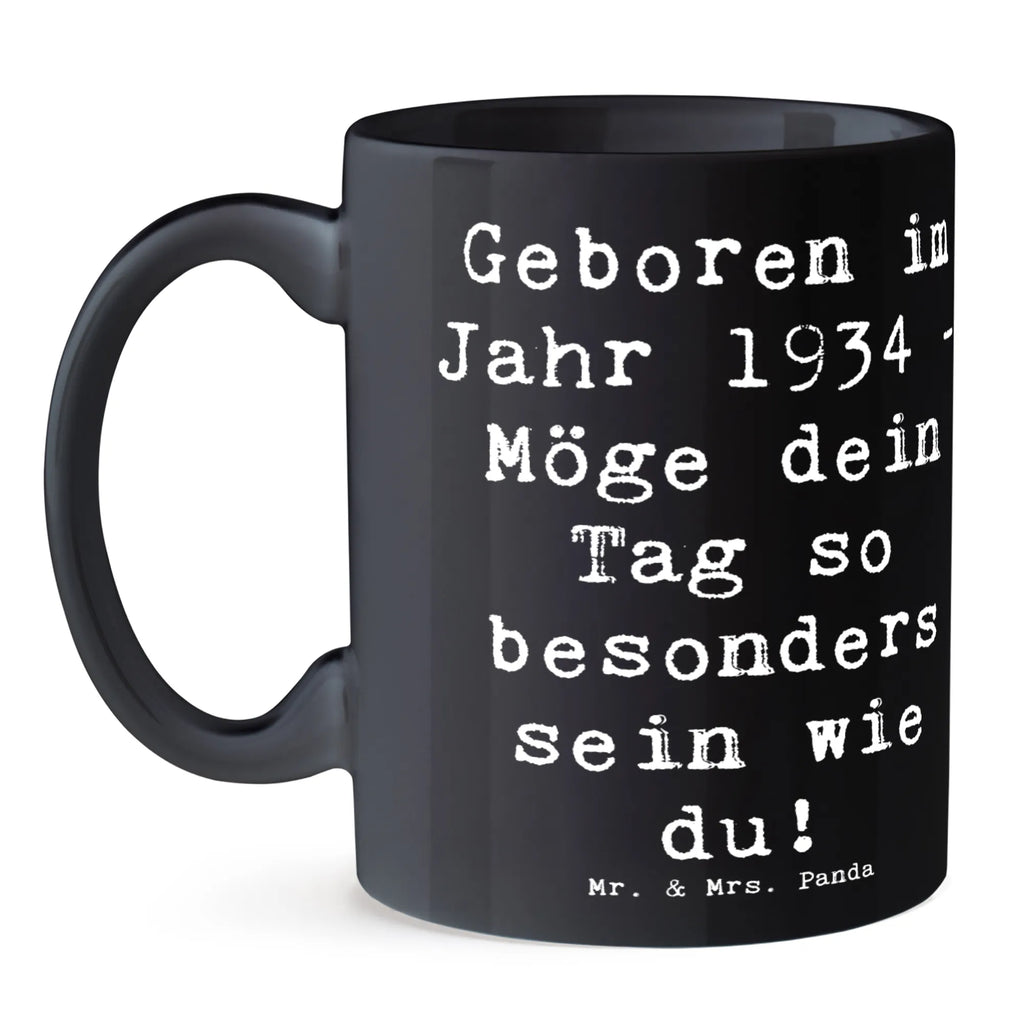 Tasse 1934 Geburtstag Geschenktasse, Porzellantasse, Bürotasse, Teetasse, Tasse, Keramiktasse, Kaffeetasse, Tasse mit Zitaten, Tasse mit Motiven, Geburtstag, Geburtstagsgeschenk, Geschenk