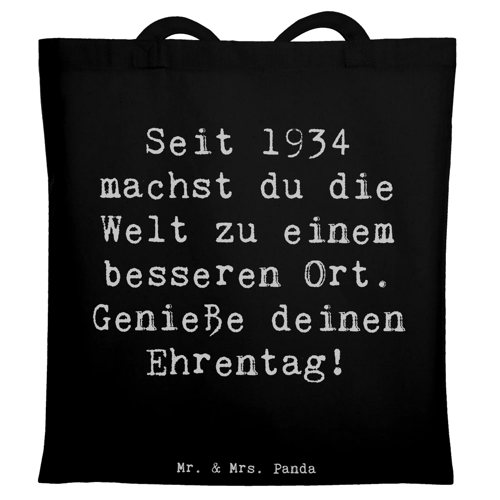 Tragetasche Spruch 1934 Geburtstag Beuteltasche, Beutel, Einkaufstasche, Jutebeutel, Stoffbeutel, Tasche, Shopper, Umhängetasche, Strandtasche, Schultertasche, Stofftasche, Tragetasche, Badetasche, Jutetasche, Einkaufstüte, Laptoptasche, Geburtstag, Geburtstagsgeschenk, Geschenk
