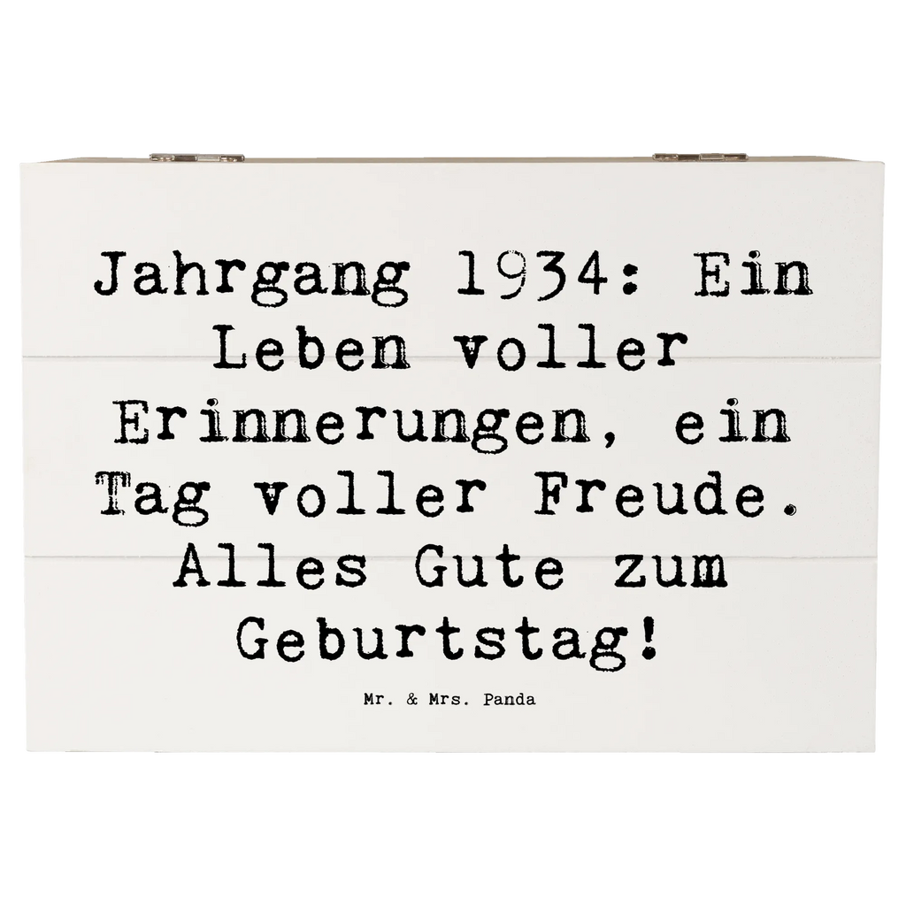 Holzkiste Spruch 1934 Geburtstag Erinnerungsbox, Dekokiste, Truhe, Erinnerungskiste, XXL, Geschenkbox, Aufbewahrungsbox, Geschenkdose, Kiste, Schatzkiste, Schatulle, Holzkiste, Geburtstag, Geburtstagsgeschenk, Geschenk