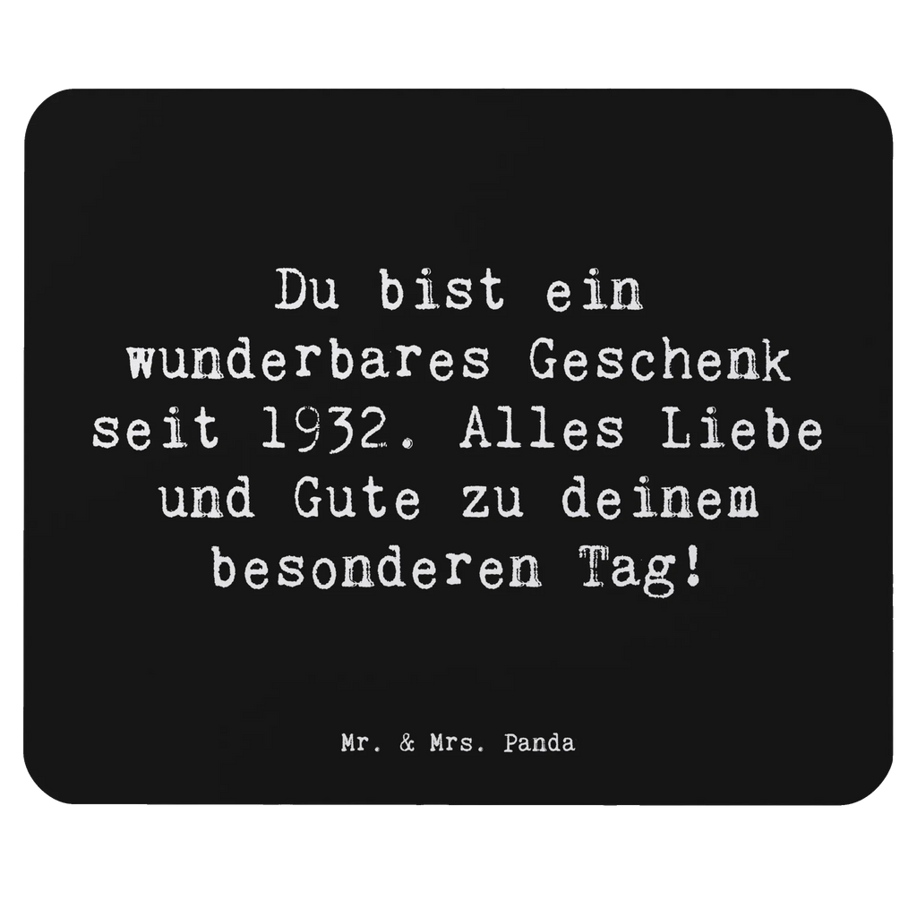 Mauspad Spruch 1932 Geburtstag Geschenk Mauspad Büro, PC Zubehör, Arbeitszimmer, Computer zubehör, Designer Mauspad, Büroausstattung, Einzigartiges Mauspad, Mausunterlage, Mousepad, Mauspad, Geburtstag, Geburtstagsgeschenk, Geschenk