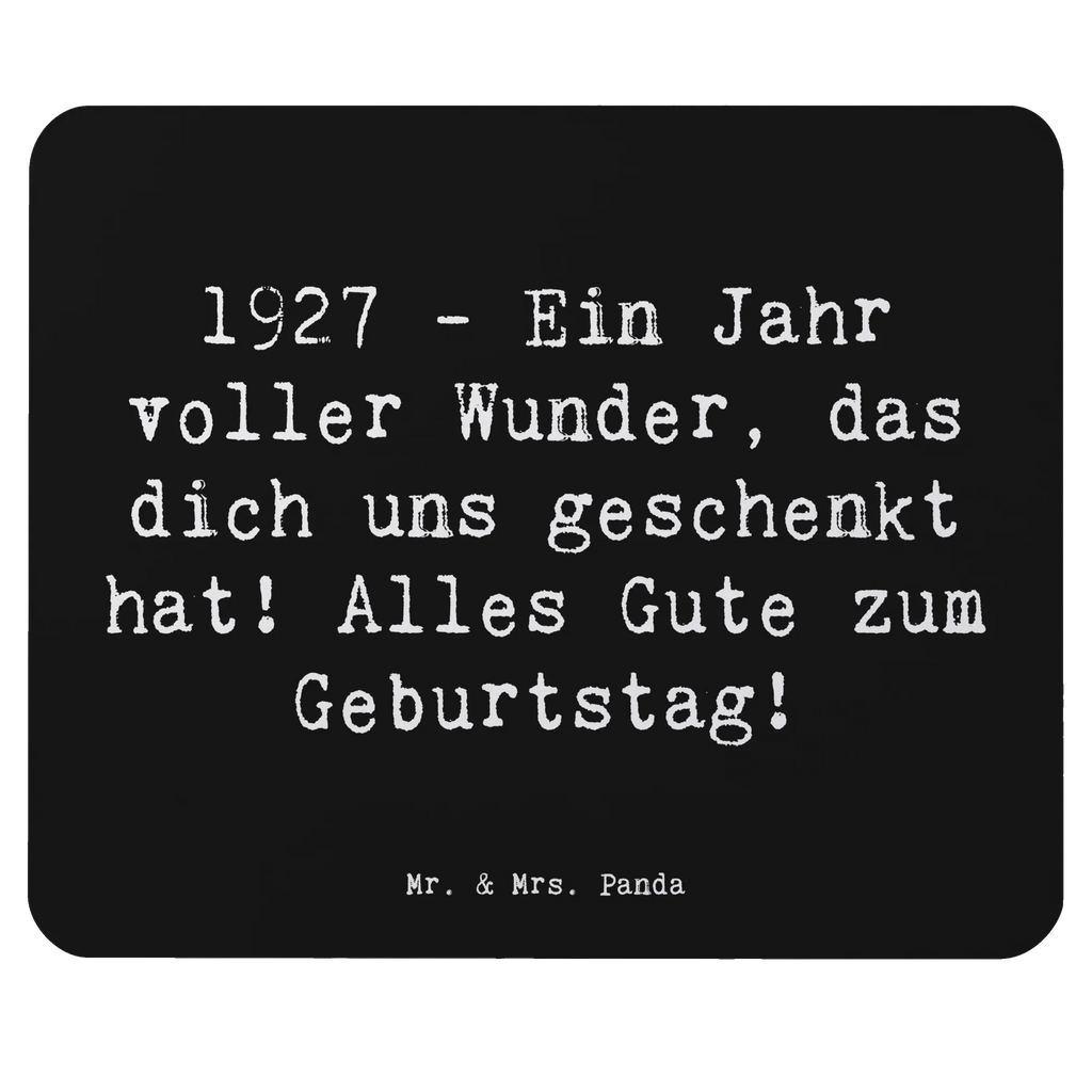 Mauspad Spruch 1927 Geburtstag Mousepad, Mauspad Büro, Designer Mauspad, Einzigartiges Mauspad, Computer zubehör, Mausunterlage, Arbeitszimmer, PC Zubehör, Mauspad, Büroausstattung, Geburtstag, Geburtstagsgeschenk, Geschenk