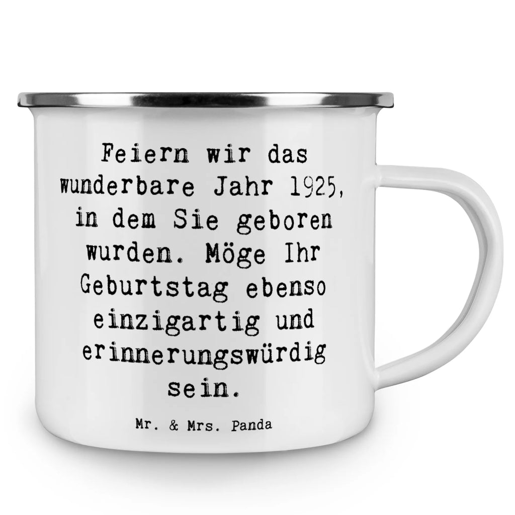 Enamel camping mug Saying Feiern wir das wunderbare Jahr 1925, in dem Sie geboren wurden. Möge Ihr Geburtstag ebenso einzigartig und erinnerungswürdig sein. Blechtasse Outdoor, Metalltasse, Blechtasse, Camping Tassen, Emaille Becher, Tasse Camping, Blechtassen, Outdoor Becher, Metalltasse für Camping, Emaille Becher Camping, Camping Tassen Emaille, Campingtasse, Edelstahl Trinkbecher, Campingbecher, Emaille Tasse Camping, Camping Becher, Outdoor Tasse, Emailletasse, Emaille Trinkbecher, Emaille Tasse, Campingtassen, Metall Tasse, Emaille Tassen, Camping Tasse Metall, Camping Becher Edelstahl, Kaffee Blechtasse, Tasse Emaille, Camping Tasse Emaille, Emaille Campingbecher, Trinkbecher, Geburtstag, Geburtstagsgeschenk, Geschenk
