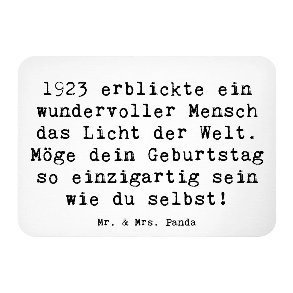 Magnet Spruch 1923 Geburtstag Kühlschrank Dekoration, Pinnwandmagnet, Notiz Magnet, Whiteboard Magnet, Kühlschrankmagnet, Dekomagnet, Souvenir Magnet, Motivmagnete, Geburtstag, Geburtstagsgeschenk, Geschenk