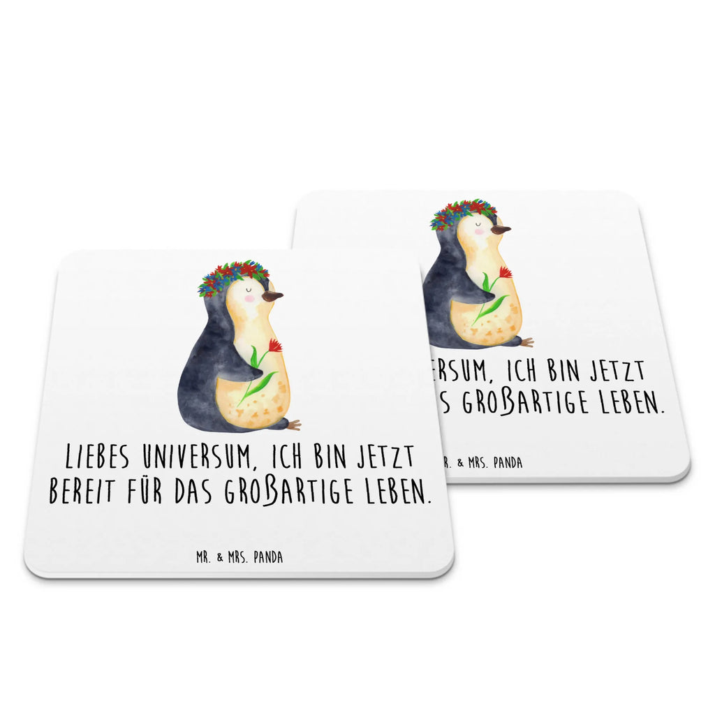 Untersetzer Set Pinguin Blumen Kunststoffuntersetzer, Underlay Für Getränke, Untersetzer Eckig, Becheruntersetzer, Untersetzer Für Getränke, Dekoruntersetzer, Untersetzer Set, Umweltfreundlicher Untersetzer, Untersetzer für Gläser, Nachhaltiger Untersetzer, Untersetzer für Tassen, Getränke-Coaster, Rutschfester Untersetzer, Handgemachter Untersetzer, Untersetzer, Universaluntersetzer, Getränkeuntersetzer, Tassenuntersetzer, Untersetzer für Becher, Untersetzer Motiv, Hitzebeständiger Untersetzer, Glasuntersetzer, Tischschutzuntersetzer, Untersetzer Rund, Getränke­sauguntersetzer, Design-Untersetzer, Coaster, Tischuntersetzer, Pinguin, Liebeskummer, Wünsche, Lebenslust, Leben, Motivation, Pinguine, Lebensziele, Universum, Ziele, Geschenkidee, Blumenkranz