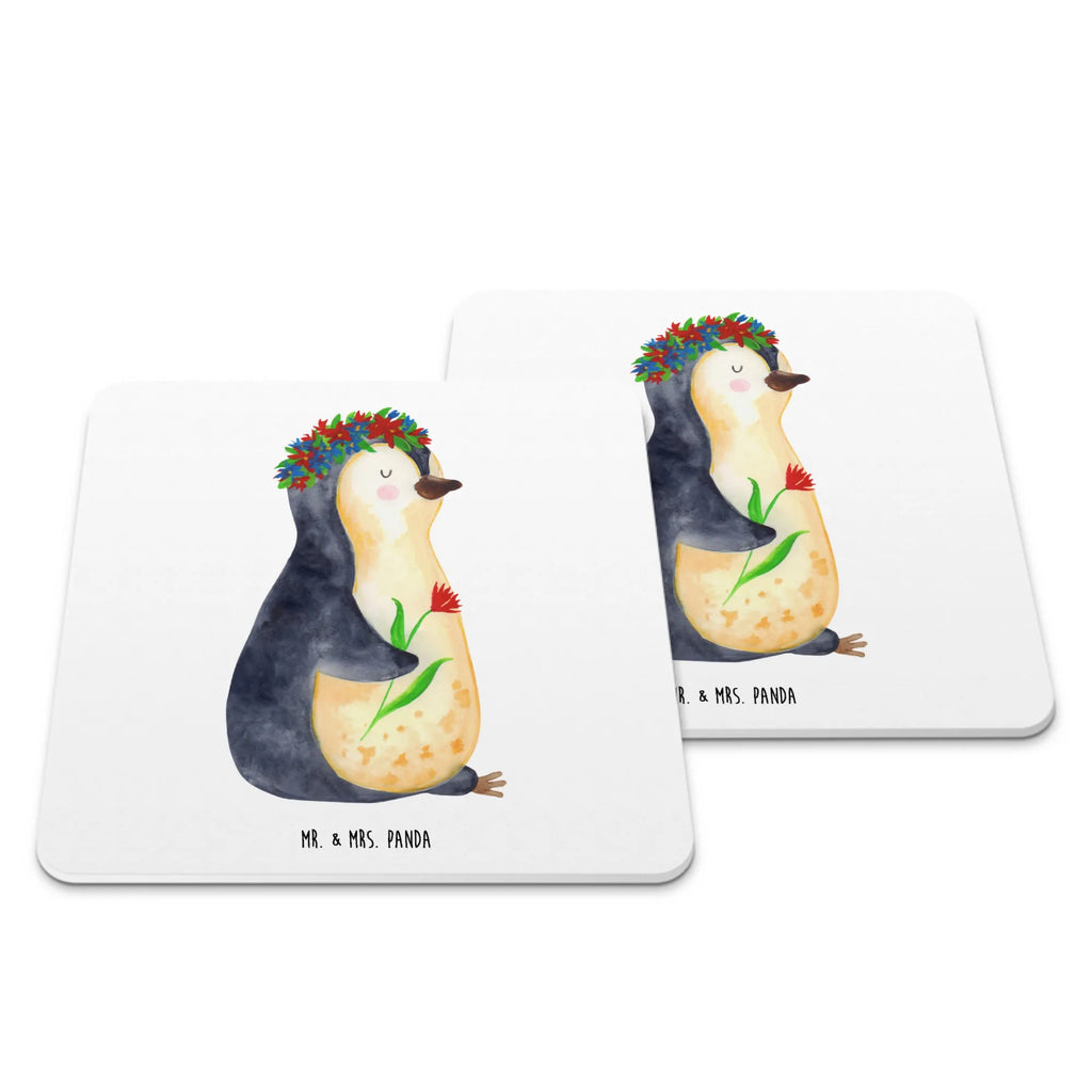 Untersetzer Set Pinguin Blumen Kunststoffuntersetzer, Underlay Für Getränke, Untersetzer Eckig, Becheruntersetzer, Untersetzer Für Getränke, Dekoruntersetzer, Untersetzer Set, Umweltfreundlicher Untersetzer, Untersetzer für Gläser, Nachhaltiger Untersetzer, Untersetzer für Tassen, Getränke-Coaster, Rutschfester Untersetzer, Handgemachter Untersetzer, Untersetzer, Universaluntersetzer, Getränkeuntersetzer, Tassenuntersetzer, Untersetzer für Becher, Untersetzer Motiv, Hitzebeständiger Untersetzer, Glasuntersetzer, Tischschutzuntersetzer, Untersetzer Rund, Getränke­sauguntersetzer, Design-Untersetzer, Coaster, Tischuntersetzer, Pinguin, Liebeskummer, Wünsche, Lebenslust, Leben, Motivation, Pinguine, Lebensziele, Universum, Ziele, Geschenkidee, Blumenkranz