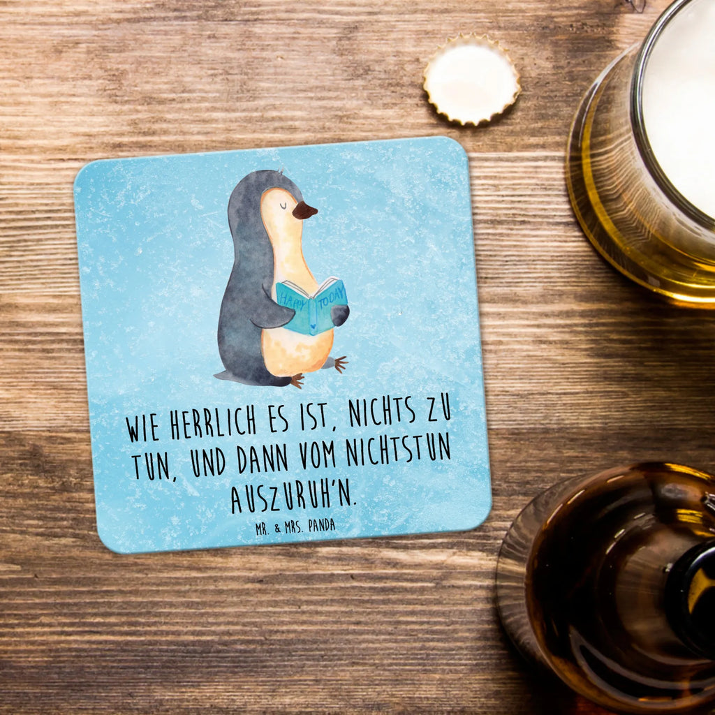 Coaster Set Penguin A book Glasuntersetzer, Universaluntersetzer, Untersetzer Für Getränke, Tischschutzuntersetzer, Untersetzer Eckig, Tischuntersetzer, Hitzebeständiger Untersetzer, Umweltfreundlicher Untersetzer, Coaster, Handgemachter Untersetzer, Dekoruntersetzer, Tassenuntersetzer, Untersetzer für Gläser, Nachhaltiger Untersetzer, Getränkeuntersetzer, Untersetzer für Tassen, Getränke-Coaster, Becheruntersetzer, Untersetzer Rund, Untersetzer für Becher, Kunststoffuntersetzer, Untersetzer, Getränke­sauguntersetzer, Rutschfester Untersetzer, Untersetzer Set, Design-Untersetzer, Underlay Für Getränke, Untersetzer Motiv, Pinguin, Ferien, Pinguine, Bücherwurm, Urlaub, Buch, Lesen, Faulenzen, Nichtstun, Freizeit