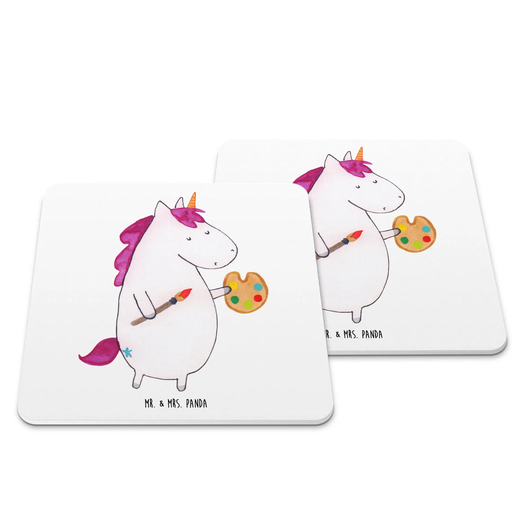 Coaster Set unicorn Artist Hitzebeständiger Untersetzer, Untersetzer für Becher, Getränkeuntersetzer, Untersetzer Eckig, Tischuntersetzer, Becheruntersetzer, Rutschfester Untersetzer, Dekoruntersetzer, Untersetzer für Tassen, Untersetzer für Gläser, Getränke-Coaster, Nachhaltiger Untersetzer, Untersetzer Motiv, Getränke­sauguntersetzer, Tassenuntersetzer, Design-Untersetzer, Untersetzer Für Getränke, Untersetzer Rund, Handgemachter Untersetzer, Kunststoffuntersetzer, Universaluntersetzer, Underlay Für Getränke, Tischschutzuntersetzer, Coaster, Untersetzer Set, Umweltfreundlicher Untersetzer, Untersetzer, Glasuntersetzer, Einhorn, Einhörner, Einhorn Deko, Unicorn, Künstler, Geschenk, Zeichnen, Maler, Malen, Artist, Welt, Englisch, Pinsel, Farbe, Stift