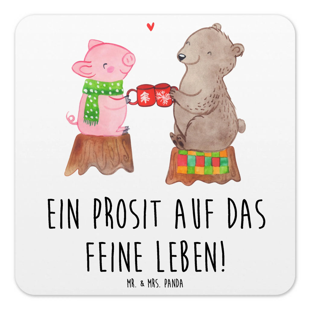 Coaster Set Glowing Pig Bash Getränkeuntersetzer, Kunststoffuntersetzer, Tischuntersetzer, Untersetzer für Becher, Dekoruntersetzer, Untersetzer für Gläser, Tischschutzuntersetzer, Hitzebeständiger Untersetzer, Untersetzer, Glasuntersetzer, Untersetzer Rund, Untersetzer Motiv, Untersetzer Eckig, Untersetzer Für Getränke, Getränke-Coaster, Untersetzer für Tassen, Universaluntersetzer, Umweltfreundlicher Untersetzer, Underlay Für Getränke, Coaster, Rutschfester Untersetzer, Nachhaltiger Untersetzer, Tassenuntersetzer, Untersetzer Set, Handgemachter Untersetzer, Design-Untersetzer, Becheruntersetzer, Getränke­sauguntersetzer, Winter, Weihnachten, Weihnachtsdeko, Nikolaus, Advent, Heiligabend, Wintermotiv, Schwein, Bär, Alles Gute, Prost, Weihnachtszeit