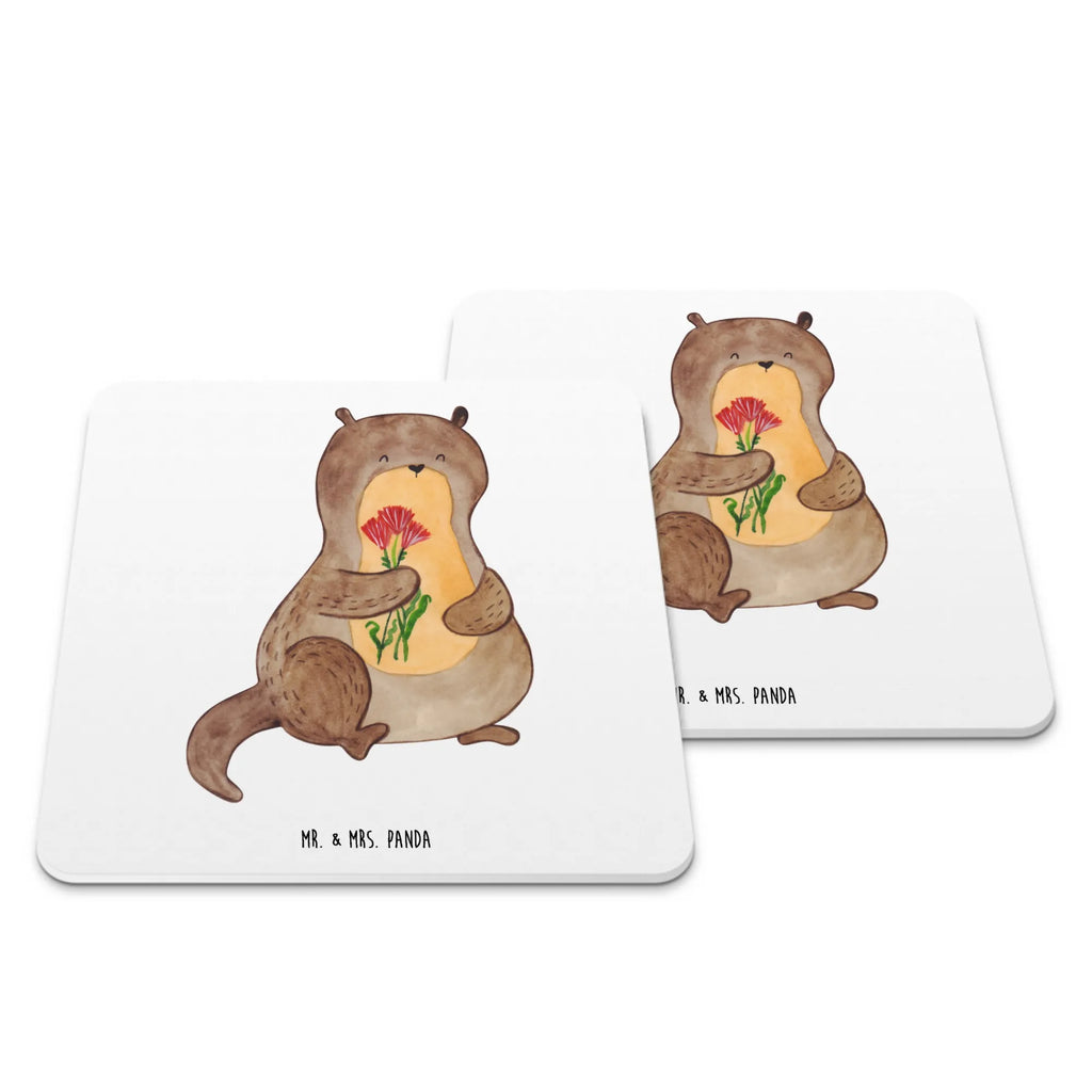 Coaster Set otter Bunch of flowers Untersetzer Motiv, Tassenuntersetzer, Untersetzer für Tassen, Untersetzer, Untersetzer Set, Glasuntersetzer, Hitzebeständiger Untersetzer, Getränkeuntersetzer, Untersetzer Eckig, Handgemachter Untersetzer, Tischuntersetzer, Coaster, Untersetzer für Gläser, Untersetzer Rund, Otter, Fischotter, Seeotter, Otter Seeotter See Otter